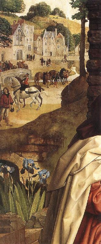 GOES, Hugo van der Monforte Altarpiece (detail) France oil painting art